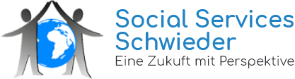Social Services Logo mit Schrift